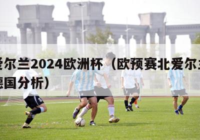 北爱尔兰2024欧洲杯（欧预赛北爱尔兰对阵德国分析）